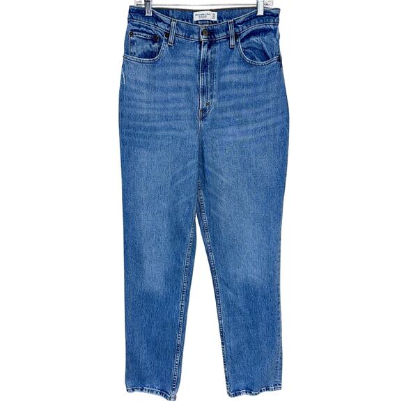 Abercrombie & Fitch Denim - Abercrombie & Fitch Curve Love The 90s Straight Ultra High Rise Jeans 30/10L